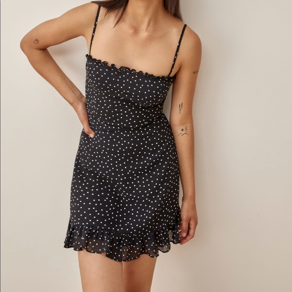 Reformation Tess Sleeveless Minidress